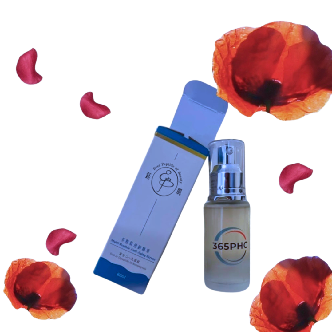 Anti-Aging Multi-Peptide Serum| Gentle Vegan Hydrating Skincare| Sensitive Skincare| Natural Skin Care Solution | 60ml